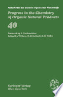 Fortschritte der Chemie organischer Naturstoffe / Progress in the Chemistry of Organic Natural Products /
