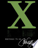 X : writings '79-'82 /