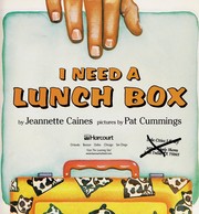 I need a lunch box /