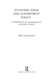 Economic ideas and government policy : contributions to contemporary economic history /