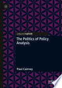 The politics of policy analysis /