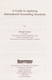 A guide to applying international accounting standards /