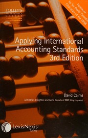 Applying international accounting standards /