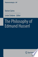 The philosophy of Edmund Husserl /