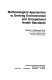 Methodological approaches to deriving environmental and occupational health standards /