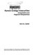 Korea's energy insecurities : comparative and regional perspectives /