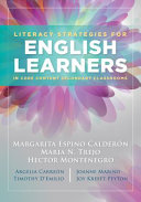 Literacy strategies for English learners in core content secondary classrooms /