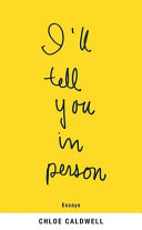I'll tell you in person /