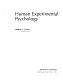 Human experimental psychology /