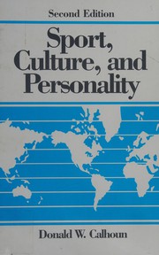 Sport, culture, and personality /