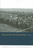 The last time I saw Amelia Earhart : poems /