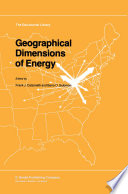 Geographical Dimensions of Energy /