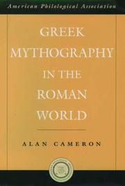 Greek mythography in the Roman world /