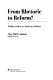 From rhetoric to reform? : welfare policy in American politics /