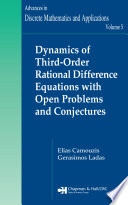 Dynamics of third-order rational difference equations with open problems and conjectures /