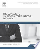 The manager's handbook for business security /