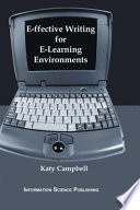 E-ffective writing for e-learning environments /