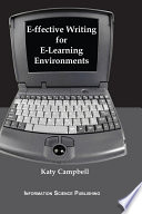E-ffective writing for e-learning environments /