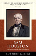 Sam Houston : and the American Southwest /