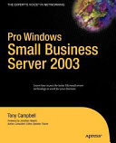 Pro Windows Small business server 2003 /