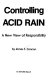 Controlling acid rain : a new view of responsibility /