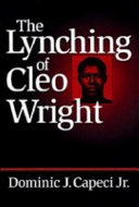 The lynching of Cleo Wright /