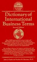 Dictionary of international business terms /