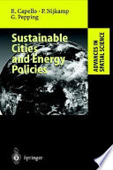 Sustainable cities and energy policies /