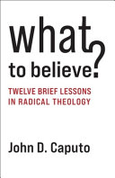 What to believe? : twelve brief lessons in radical theology /