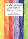 A multicultural dictionary of literary terms /