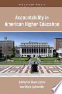 Accountability in American Higher Education /
