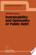 Sustainability and optimality of public debt /