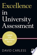 Excellence in university assessment : learning from award-winning teaching /