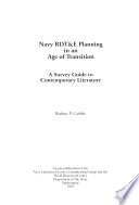Navy RDT&E planning in an age of transition : a survey guide to contemporary literature.