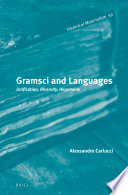 Gramsci and languages : unification, diversity, hegemony /