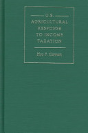 U.S. agricultural response to income taxation /