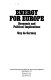 Energy for Europe : economic and political implications /