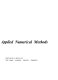 Applied numerical methods /