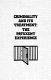 Criminality and its treatment--the Patuxent experience /