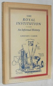 The Royal Institution : an informal history /