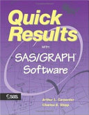 Quick results with SAS/GRAPH software /