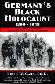 Germany's black holocaust, 1890-1945 /