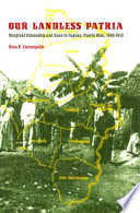 Our landless patria : marginal citizenship and race in Caguas, Puerto Rico, 1880-1910 /