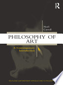 Philosophy of art : a contemporary introduction /