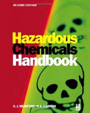 Hazardous chemicals handbook /