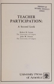 Teacher participation : a second look /