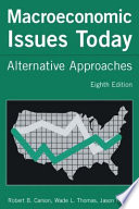 Macroeconomic issues today : alternative approaches /