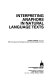 Interpreting anaphors in natural language texts /