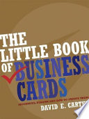 The little book of business cards : includes matching letterheads and envelopes /