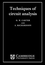 Techniques of circuit analysis /